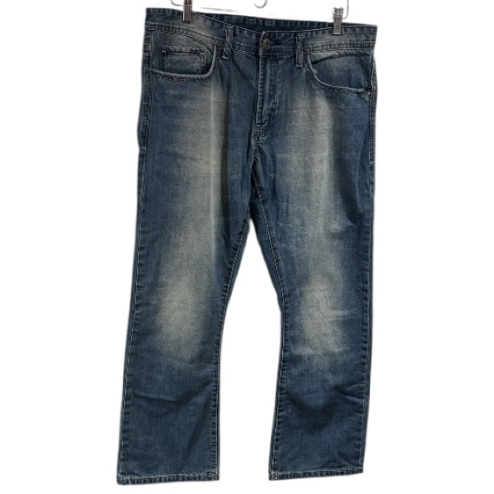 Buffalo David Bitton Men's slim boot Leg Blue Jeans cotton 34